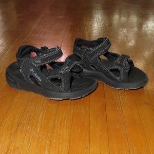 Columbia Sun Racer Sandal athletic active black velcro summer hiking water shoes